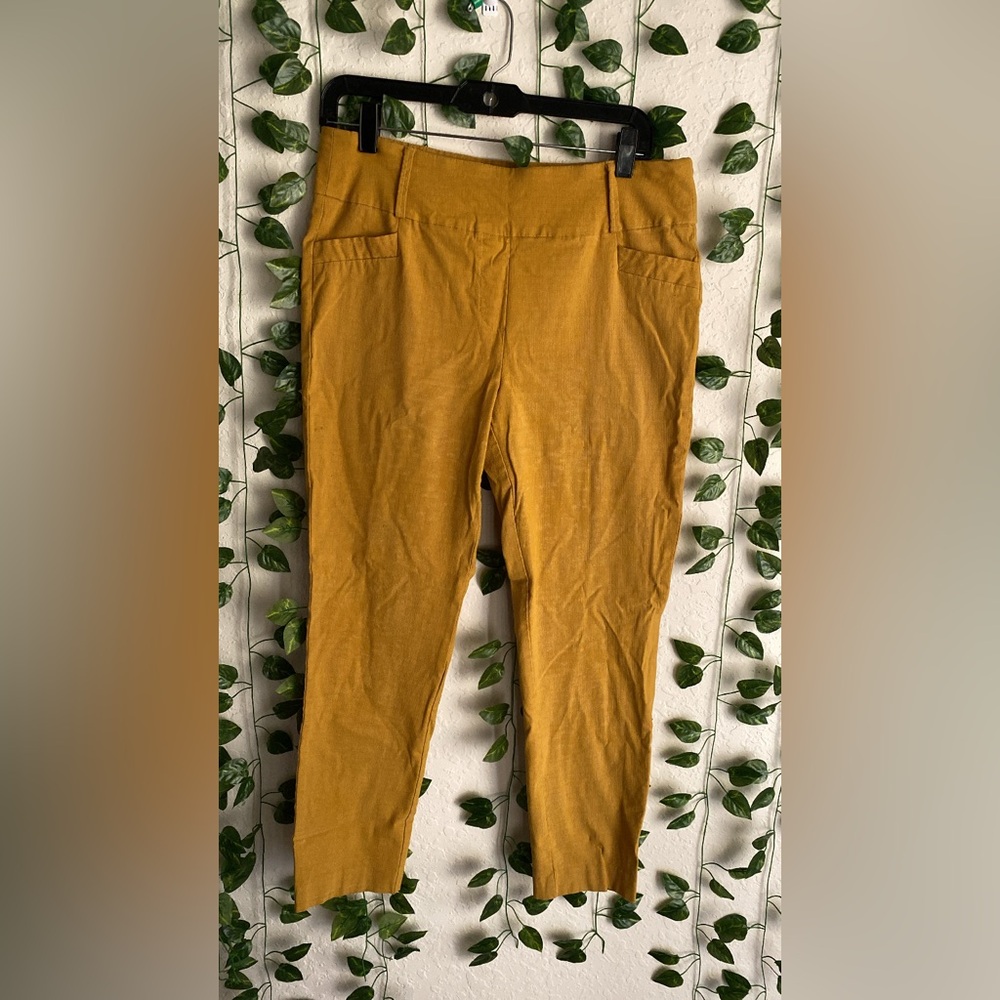 Mustard Yellow Pants